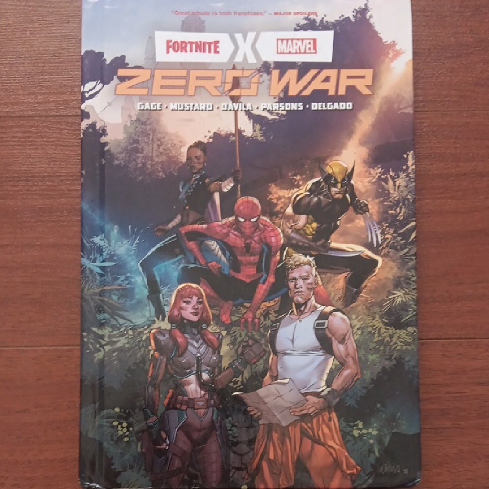 NO CODE Marvel Fortnite Zero War Comic - Red, Blue, Yellow, Black